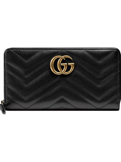 portsfoglio gucci pelle marrone|Gucci Portafoglio GG Marmont In Pelle .